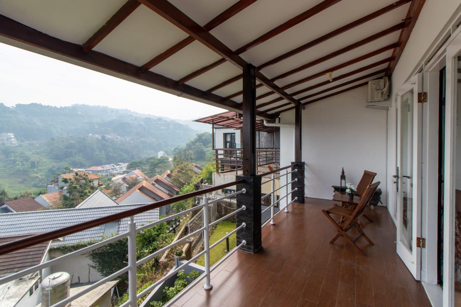 Villa Keluarga Syariah Resor Dago Pakar Bandung - View Bukit Eksteriør billede